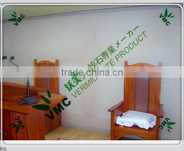 Expanded Vermiculite Board Heat Insulation Panel for Indoor Partition photo-3