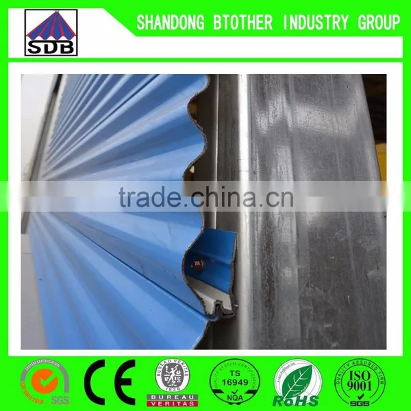 Single Skin Color Steel PPGI Corrugated Roofing Profile Sheet