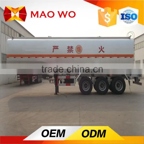 Double Axle 30000L Oil Tanker Small Fuel Tank Trailer photo-3