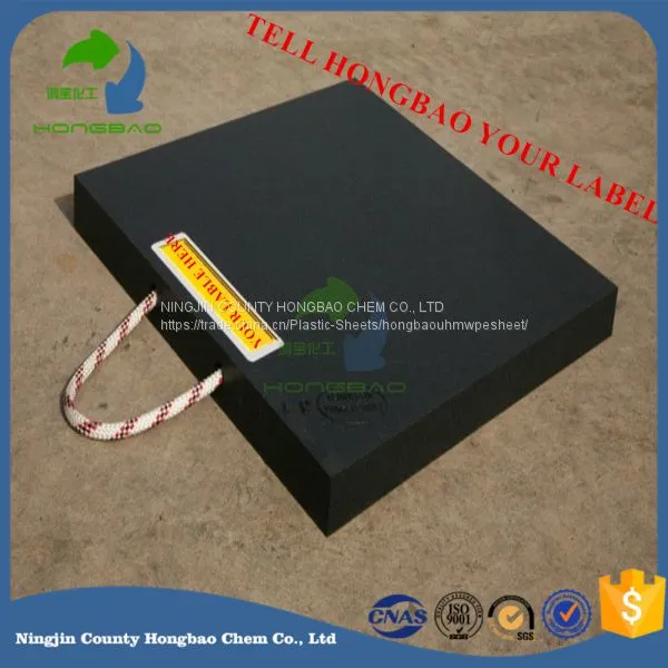 Ground Protection Leg Supporting Pad UPE Plastic Outrigger Jack Pad photo-4