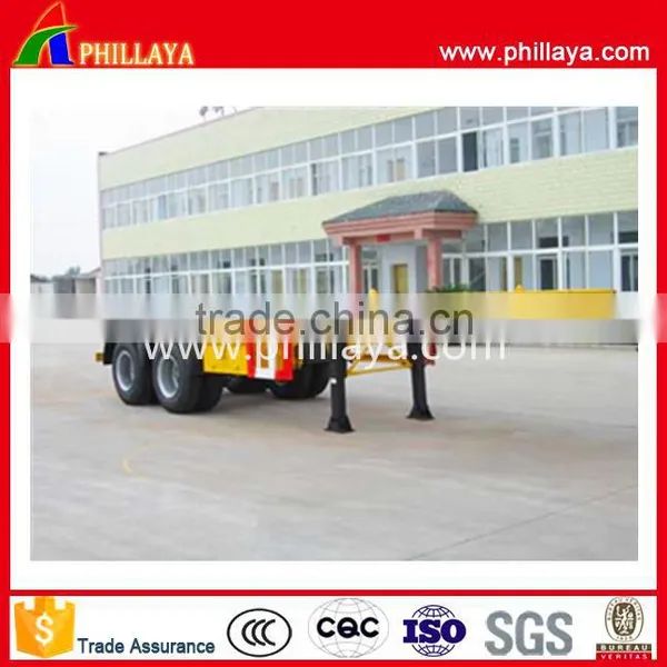 2 Axle 3 Axle 4 Axle Container Transportation Skeletal 53 Feet 20 Feet 40 Feet Container Semi Trailer photo-6
