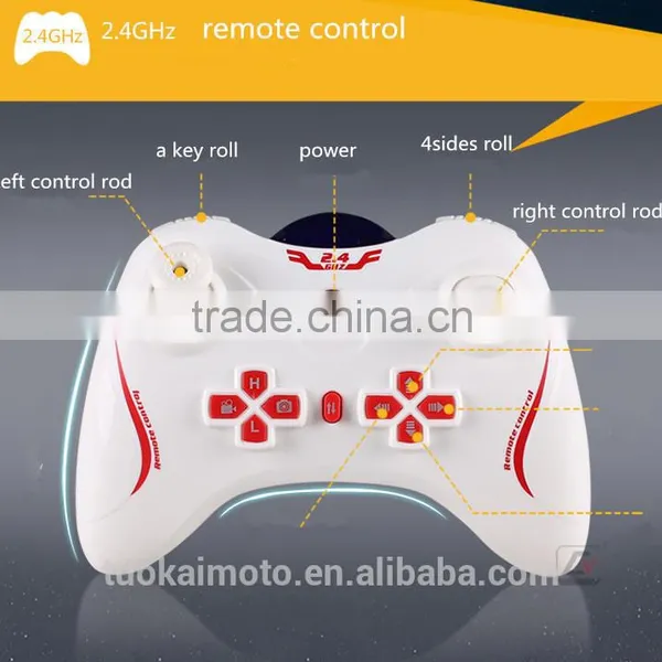 Headless Mode Aircraft Toys /2.4GHZ Remote Control 4CH 6 Axis Gyro RC Propel Quadcopter photo-6
