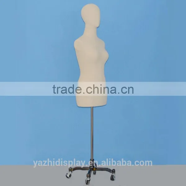 Stylish Fabric Covered Vintage Dress Form Mannequin for Sale photo-3