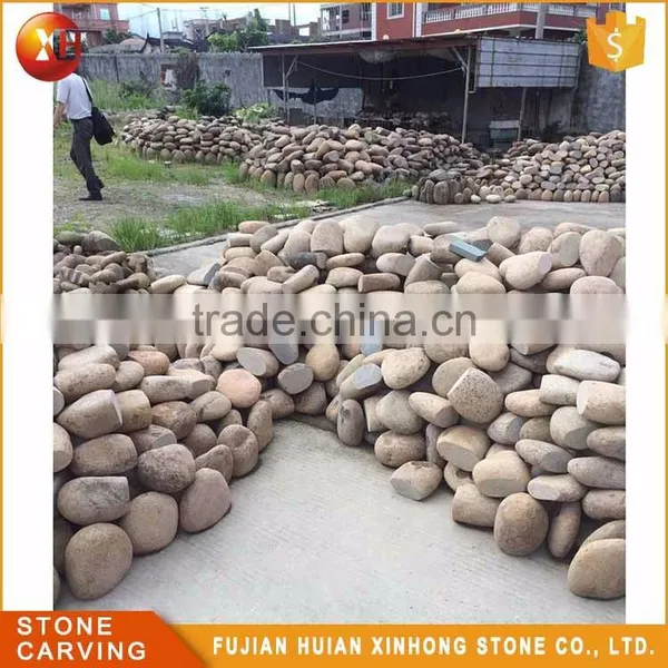 Mesh Decoration Garden Flat Pebble For Sale photo-4