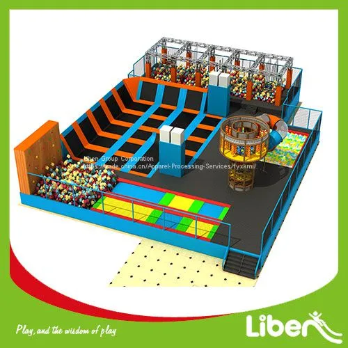 Indoor Trampoline Park With Foam Pit photo-1