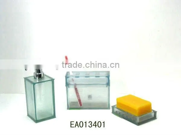 Transparent resin bath accessories/bath fitting