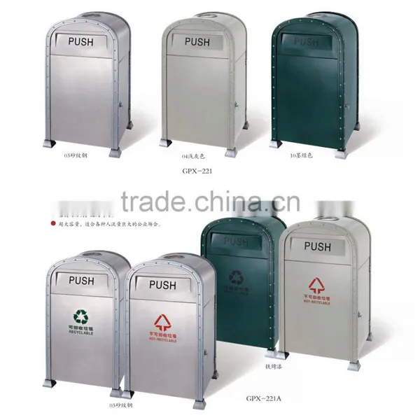 Outdoor Trash Bin for Hotel Garden Park Hospital Airport School photo-5