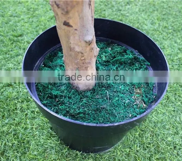 Home Gardens for Curtain Hotel Decoration 200cm Height Making Artificial Live Plastic Green Orange Bonsai Tree EZZPZ06 0301 photo-4