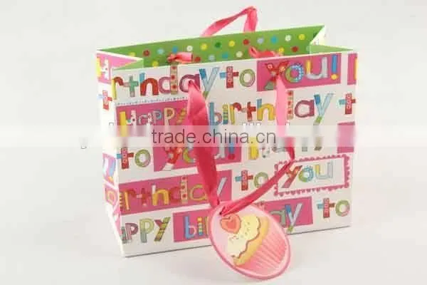 Foldable Gift Bag With Card/ Shopping Bag photo-4