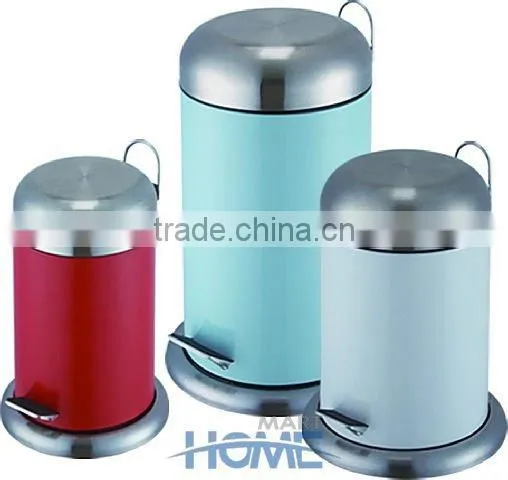 3L/5L/12L/20L Metal Trash Can photo-5