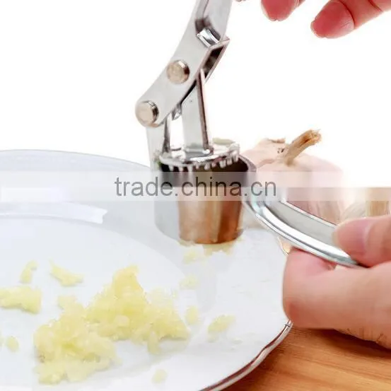 Stainless Steel Garlic Crusher Garlic Press as Seen on tv photo-4