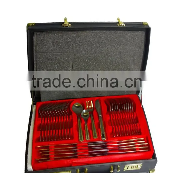 72pcs Inox Cutlery Sets With Suitcase photo-3