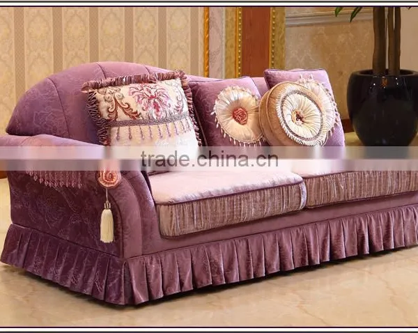 M8010 Arabic Traditional L Shape Corner Sofa in Fabric From China Foshan Furniture photo-4
