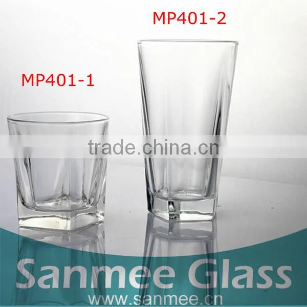 Hot Sale Square Shaped Drinking Glass Tumbler photo-2