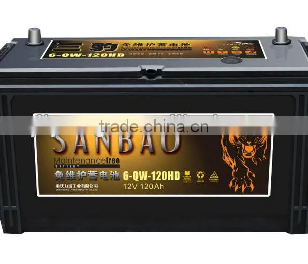 Lead Acid Maintenance Free Car Battery 95D31MF 12V80AH photo-3