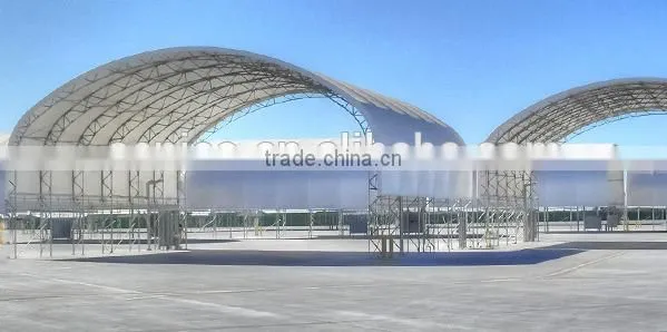 Fabric Airplane Hangar Canopy, Engineered Fabric Building ,Commercial Warehouse Tent , Heavy Duty Fabricated Storage Shelter photo-3
