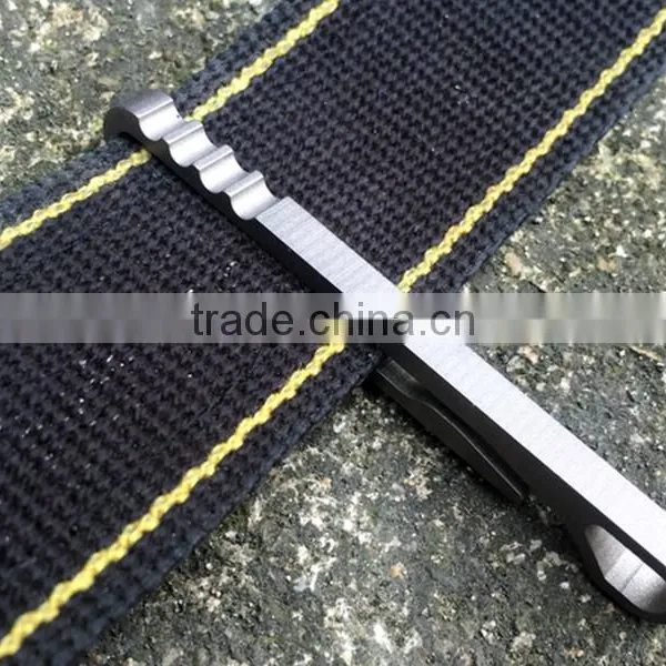 TK-7028 Quickdraw Outdoor Equipment Titanium Alloy Rattlesnake Hanging Buckle photo-4