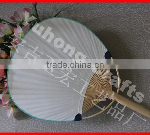 Traditional Japanese Paper Fans Round Fan for Cooling photo-4