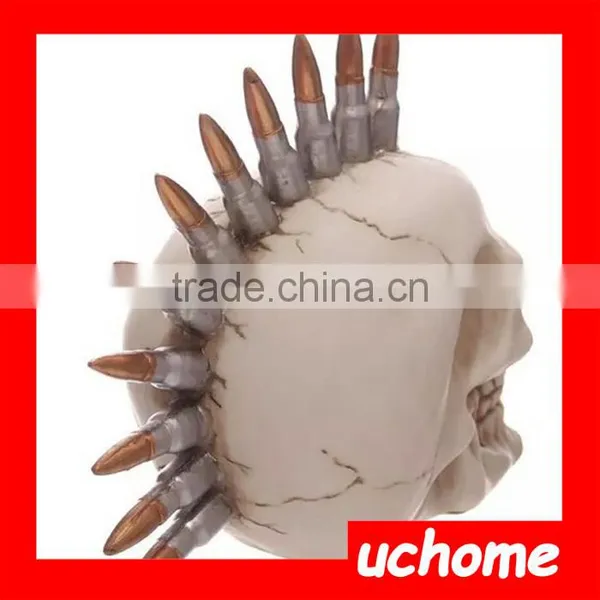 UCHOME Custom Resin Piggy Bank, The Custom of Piggy Bank,Skull Piggy Bank Crafts photo-5
