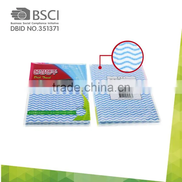 Rayon Kitchen Cloth/ Eco-friendly Cheap Disposable Nonwoven Cotton Washing Cloths photo-4