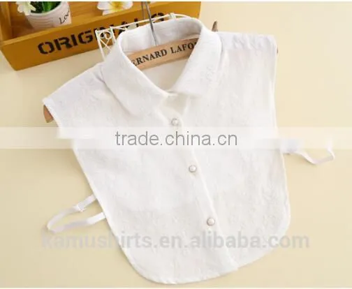 Girls Tops Dickey Blouse Dickey Dickie Collar for Gilrs Woman Tops photo-4