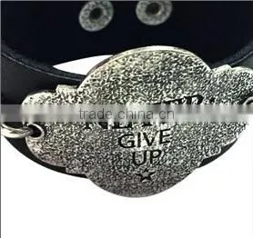 Factory Supplier Korean Retro Bracelets,handcraft Cow Leather Bangle,unisex Leather Bracelets photo-4