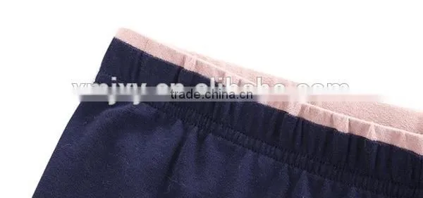 Female Money Navy Blue Knitted Into Joining Together Cultivate One's Morality Leggings photo-6