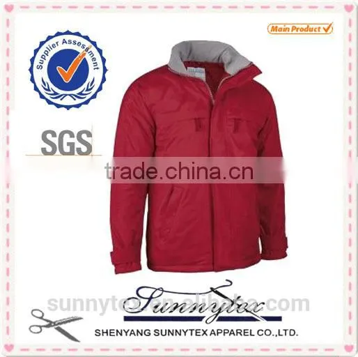 2016 New Design Men Canvas Winter Reflective Working Jacket photo-6