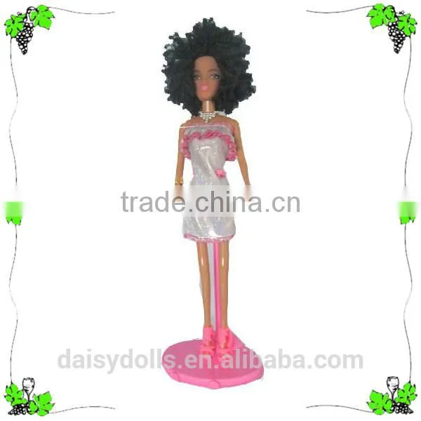 Top Quality Fashion Curly Hair Black Dolls photo-4
