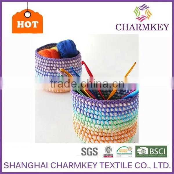 Charmkey 2017 Super Soft and Washable Cake Yarn Fancy Knitting Yarn Wonderful Acrylic Wool Yarn for Many Ranges photo-5