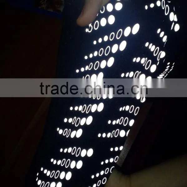 Factory High Stretch Safety Reflective Logo Sign for Bike Riding Clothes photo-3