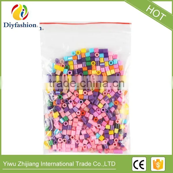 Fashion Mini Hama Perler Beads With Pegboard Iron Paper and Twezzer Fuse Beads Toys18010 photo-3
