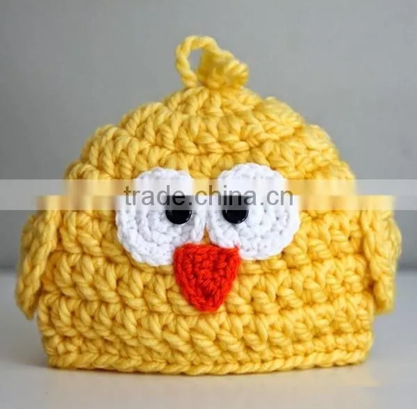 Diy Hand Knitted Kits Chunky Baby Chick Hat