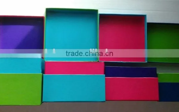 Dubaa Fashion Set of 4 Colorful Linea Nested Gift Boxes photo-2