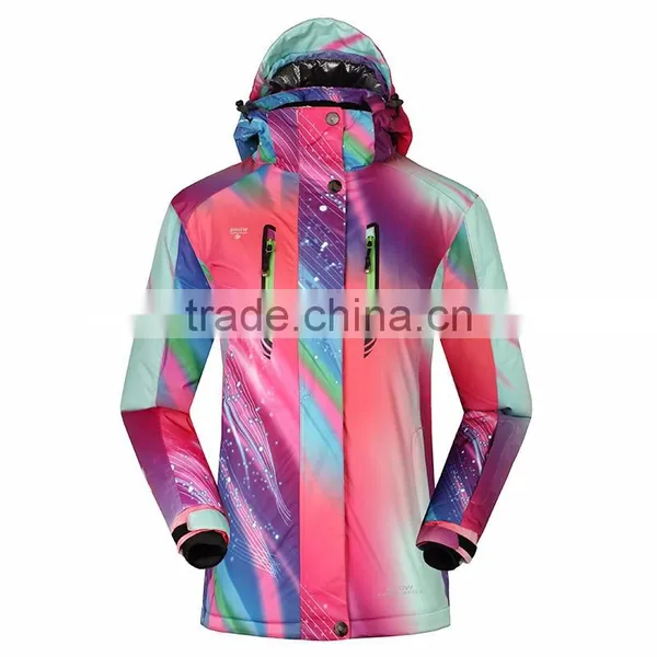 Double Layer Women Ski Jacket photo-5