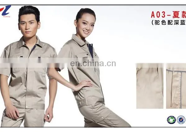 2016 Summer Short Sleeve Garment/ Work Clothes/labor Suit photo-3