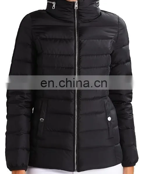 Chinese Manufacturer Polyester Quilted Padded Jacket For Women photo-2