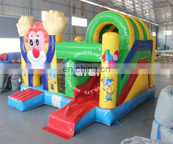 4 in One Jumping Pad Children's Games Combo With Slide Baby Bouncer photo-2