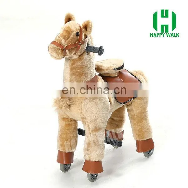 HI Amusement Park Riding Horse on Wheels for Kid and Adult photo-4