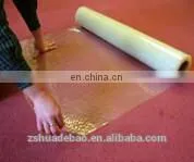 High Quality Safety Transparent PE Protective Jumbo Roll Cling Film Dust Remove photo-4