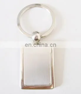 Custom Made Simple Plain Blank Metal Keyrings for Advertising photo-6