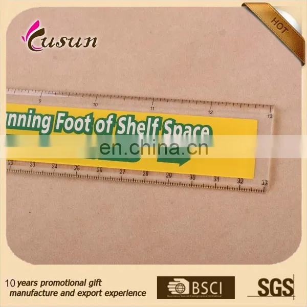 Factory Sale High Quality 30cm Straight Acrylic Ruler With Customized Logo photo-6