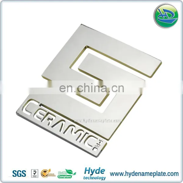 High Quality Custom Electroplating Car Emblem Badge Logo photo-5