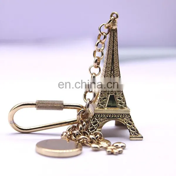 Polished Nickel Key Shape Keychain photo-4