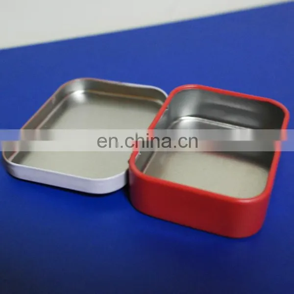 Mini Metal Tin Case With Hinge/altoid Candy Tins photo-3