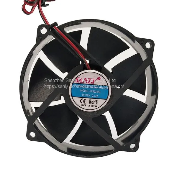 92x24.8mm dc Brushless Cooling and Exhaust Usage Axial Flow Fan