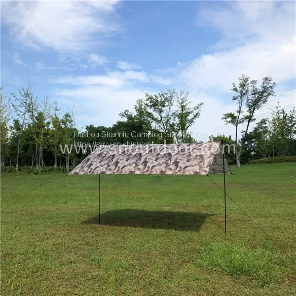 Sun Shelter Camouflage Waterproof SNTM008 Anti UV Camping Hammock Rain Fly Hiking Tarp photo-2