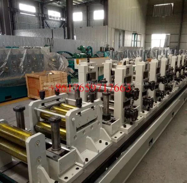 Automatic Galvanized Steel Welded Pipe Tube Production Line photo-3