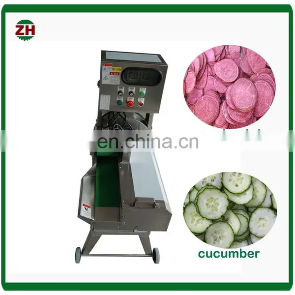 Single Head Vegetable Cutting Machine Sweet Potato Slicing Machine,cucumber Slicing Machine,eggplant Cut Into Section Machine photo-7