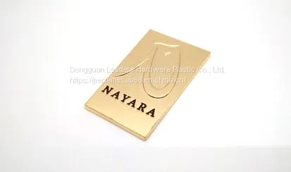 Gold Perfume Label